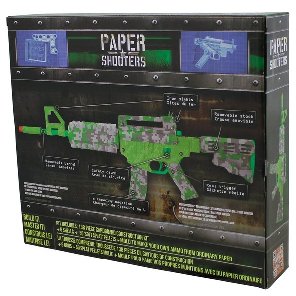 Paper Shooter Model "Green Spit"