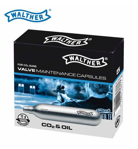 Walther CO2; Schoonmaak Cartridge voor ventielen (5 stuks)