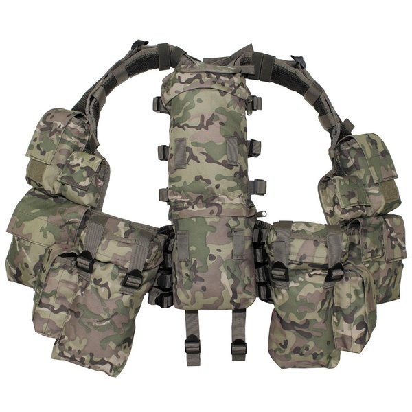 Tactical Vest, met vele Tassen operation-camo