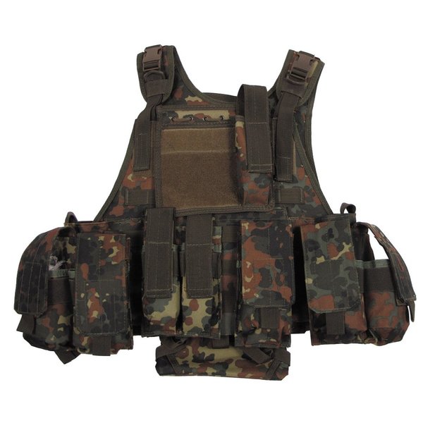 Vest, "Ranger", div. Tassen, Duitse Camo, Modular Syst