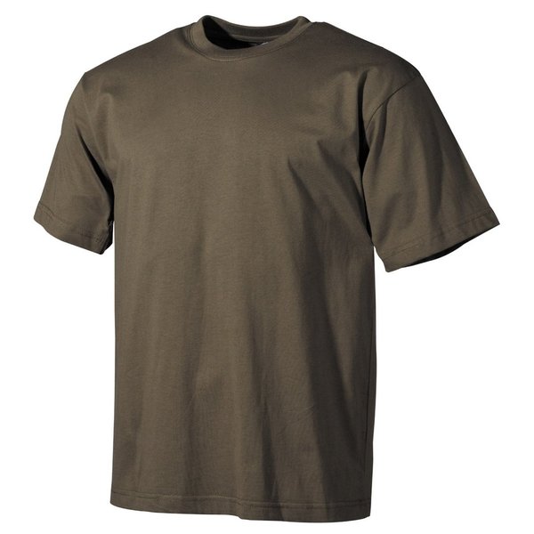 US T-Shirt, korte arm, olive, 170 g/m²