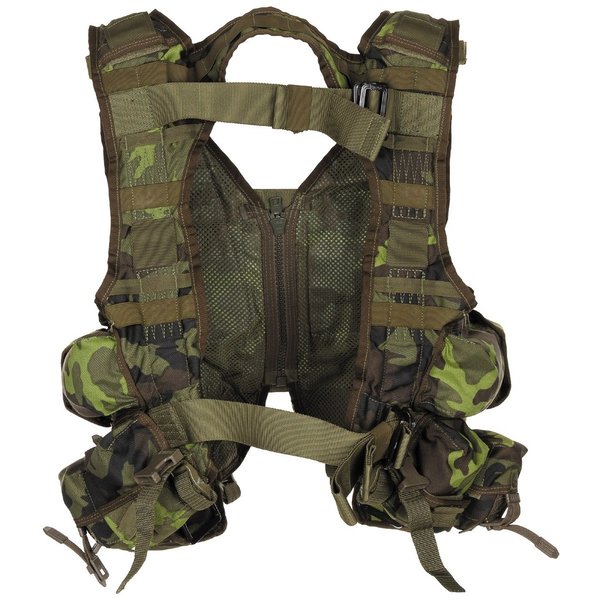 CZ tactisch vest, M 95 CZ camouflage, nieuwwaardig