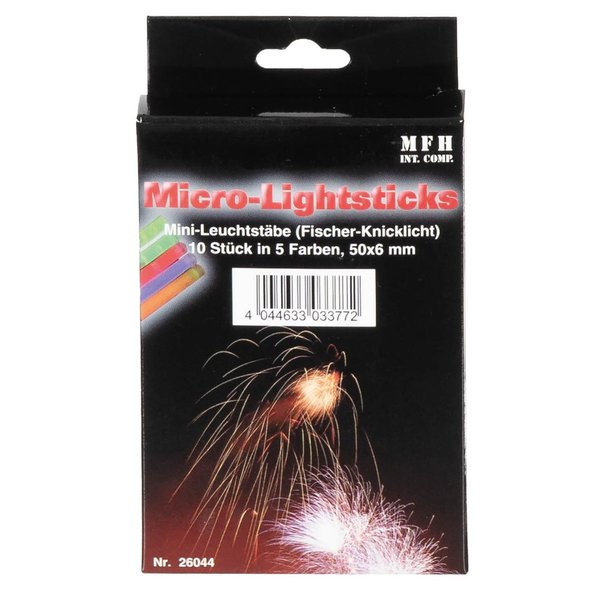 KnickLights-Knikstaaf, mini, (Fischer glow stick), 10 stuks / pak