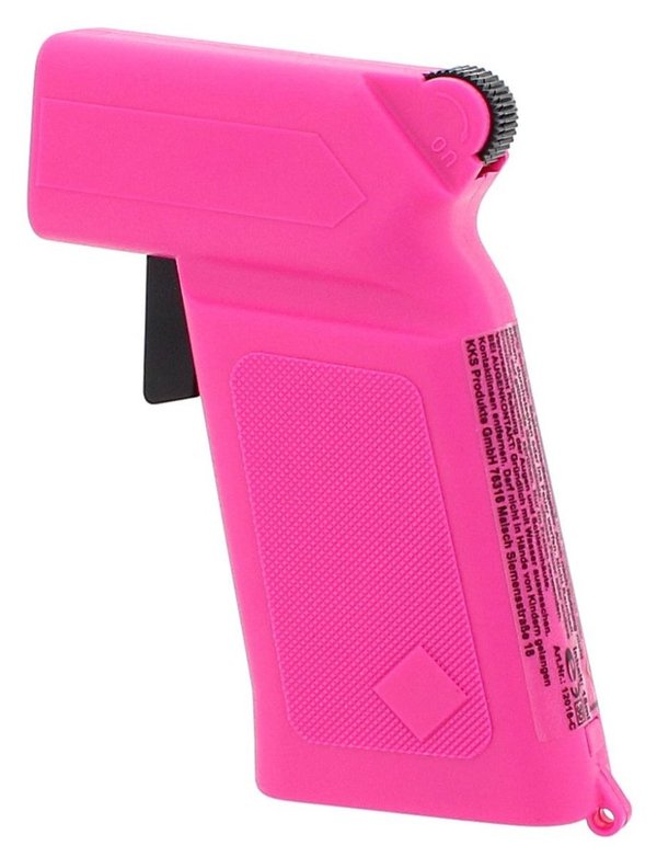 PPS - Pepperspray pistool met 2 capsule (training en pepperspray) Roze