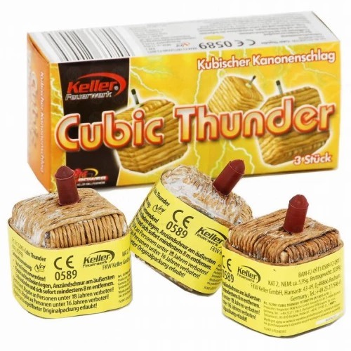 Cubic Thunder - 3 stuks
