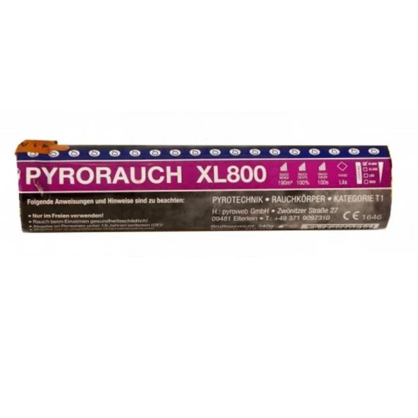 Pyrorook XL800 Paars - rookpatroon / jumbo rook
