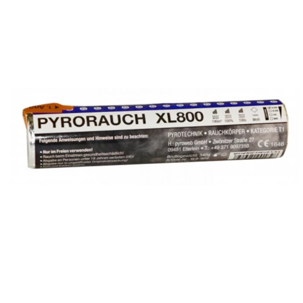 Pyrorook XL800 WIT - rookpatroon / jumbo rook